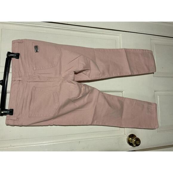 Michael Kors pink cropped jeans size 6 - Picture 2 of 9